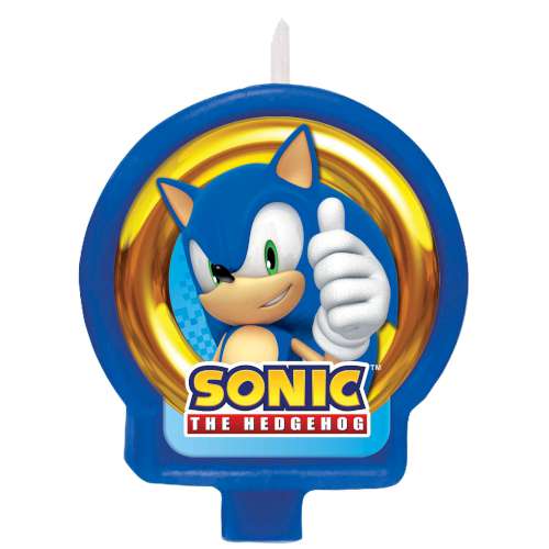 Sonic The Hedgehog Candle - Click Image to Close